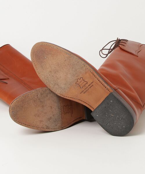 「Palanco」 ロングブーツ 38 ブラウン レディース_画像3