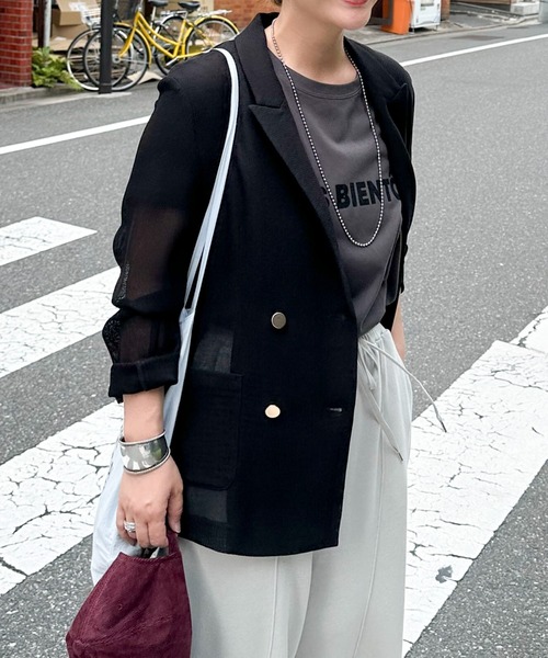 DOUX ARCHIVES（ドゥアルシーヴ） テーラードジャケット 38 ブラック