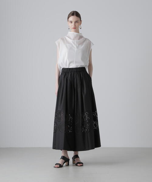 「ADORE」 半袖ブラウス 38 ホワイト レディース_画像5