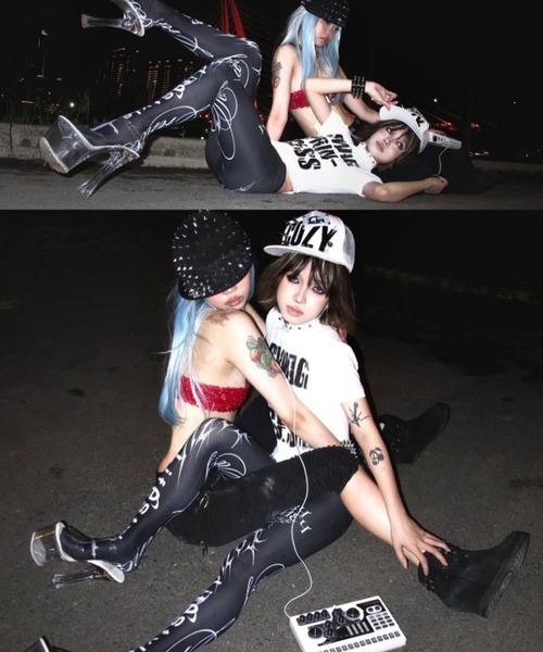 Cozy worldwide ヒョウ柄 スパイクキャップ COZY WORLDWIDE キャップ