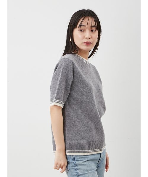 Mila Owen（ミラオーウェン） 半袖ニット 0 ピンク レディース