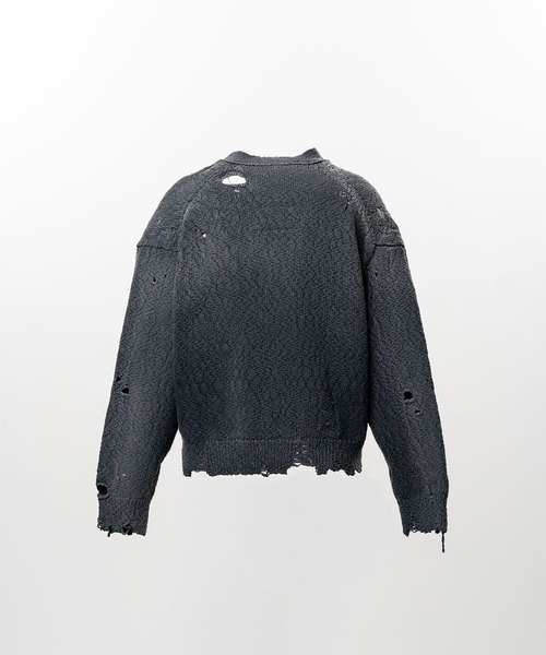カーディガン Sun Faded Like Knit Cardigan メンズの画像