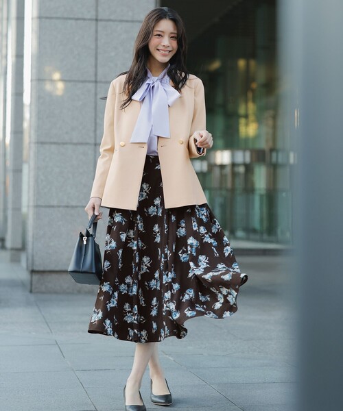 ANY SIS（エニィスィス） ジャケット ノーカラージャケット 褒めら