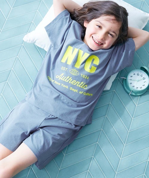 PETIT BATEAU（プチバトー） パジャマ ハートプリント半袖パジャマ