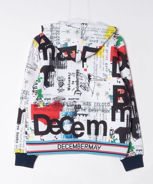 DECEMBERMAY（ディセンバーメイ） パーカー 「UNISEX」Graffiti hoodie