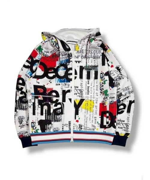 DECEMBERMAY（ディセンバーメイ） パーカー 「UNISEX」Graffiti hoodie