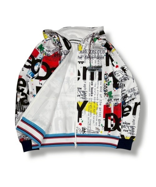 DECEMBERMAY（ディセンバーメイ） パーカー 「UNISEX」Graffiti hoodie
