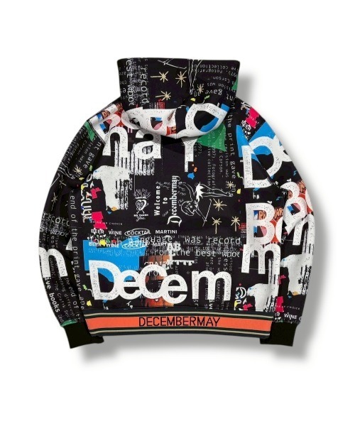DECEMBERMAY パーカー DECEMBERMAY（ディセンバーメイ） パーカー 「UNISEX」Graffiti hoodie
