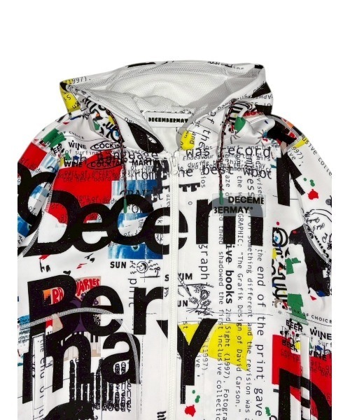 DECEMBERMAY（ディセンバーメイ） パーカー 「UNISEX」Graffiti hoodie