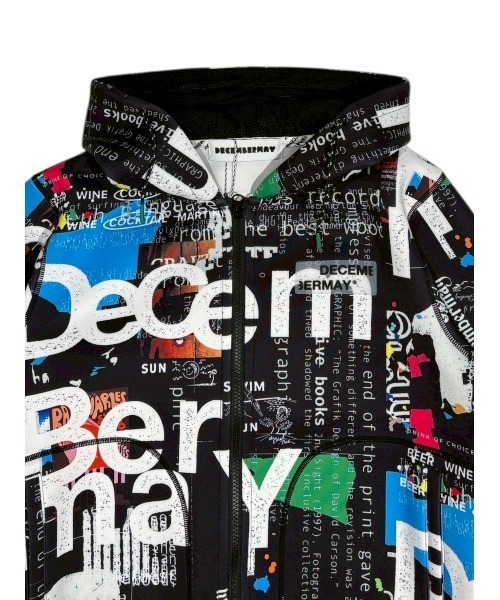 DECEMBERMAY（ディセンバーメイ） パーカー 「UNISEX」Graffiti hoodie