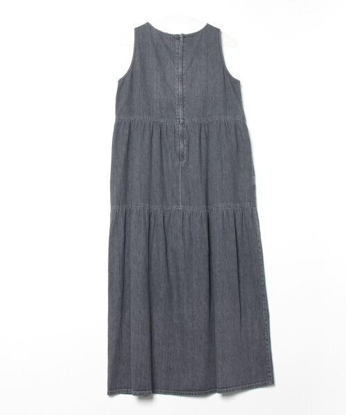 「UNITED ARROWS」 ノースリーブワンピース 38 コバルトブルー レディースの画像