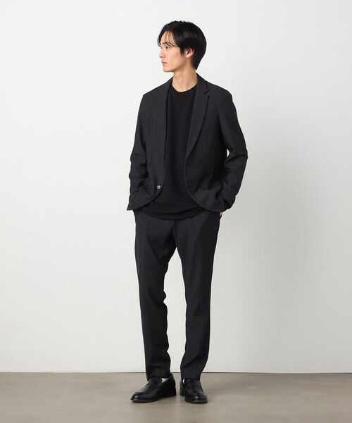【美品】COMME CA ISM 160A 黒 セットアップ COMME CA ISM（コムサイズム） カジュアルスーツ 「セットアップ対応