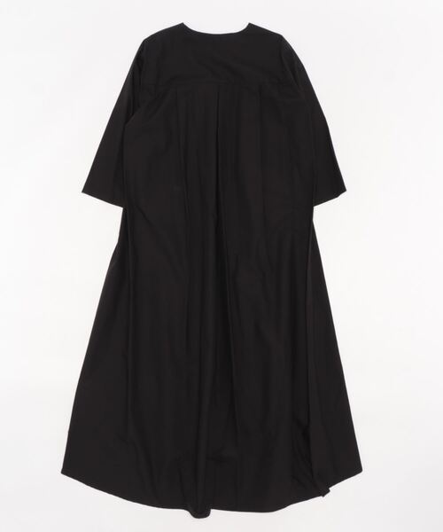 「MIDIUMISOLID」 長袖ワンピース FREE ブラック レディース_画像2