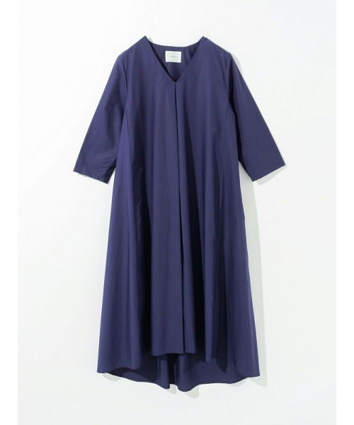 「MIDIUMISOLID」 長袖ワンピース FREE ブラック レディース_画像3