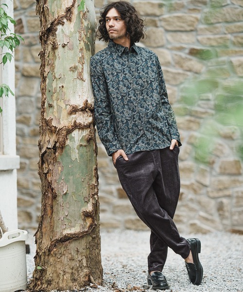 「CAMBIO」 コーデュロイパンツ S サンドベージュ メンズ_画像5