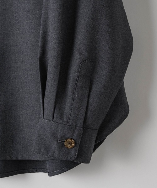 「Casper John」 長袖シャツ MEDIUM ブラック メンズ_画像8
