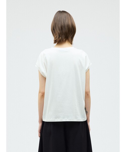 mizuiroind（ミズイロインド） tシャツ 半袖 フレンチスリーブフリル 