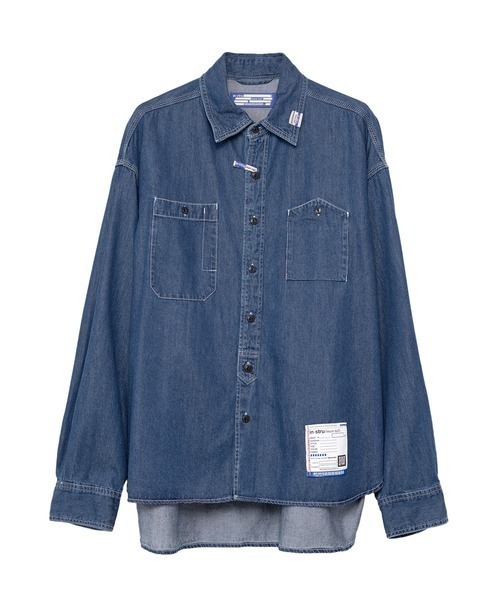 最終値下げ in・stru(men-tal). デニムワークシャツ in・stru（men-tal）. シャツ 「in・stru(men-tal).」COTTON TENCEL