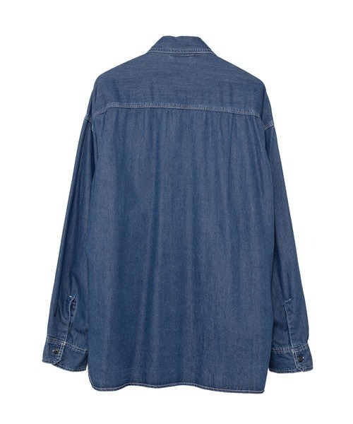 最終値下げ in・stru(men-tal). デニムワークシャツ in・stru（men-tal）. シャツ 「in・stru(men-tal).」COTTON TENCEL