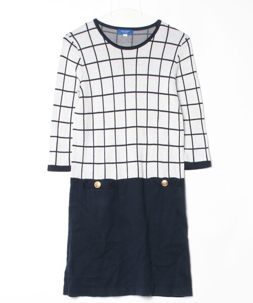 ブルーレーベルクレストブリッジ ワンピース ニット ニットワンピース 38 M BLUE LABEL CRESTBRIDGE（ブルーレーベルクレストブリッジ） ニット