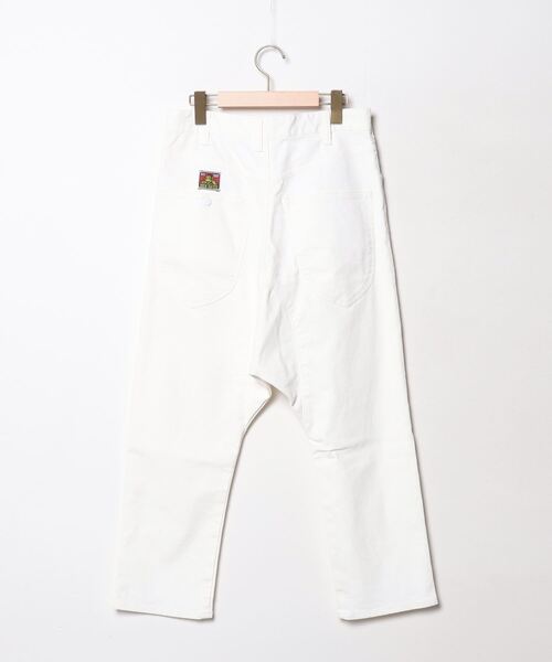 「BEN DAVIS/PROJECT LINE」 デニムパンツ 30inch ホワイト メンズ_画像2