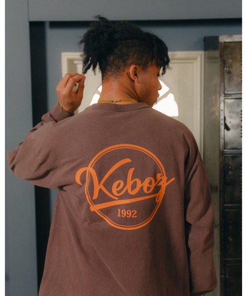 KEBOZ（ケボズ） tシャツ BB WASHED L/S TEE メンズ レディース