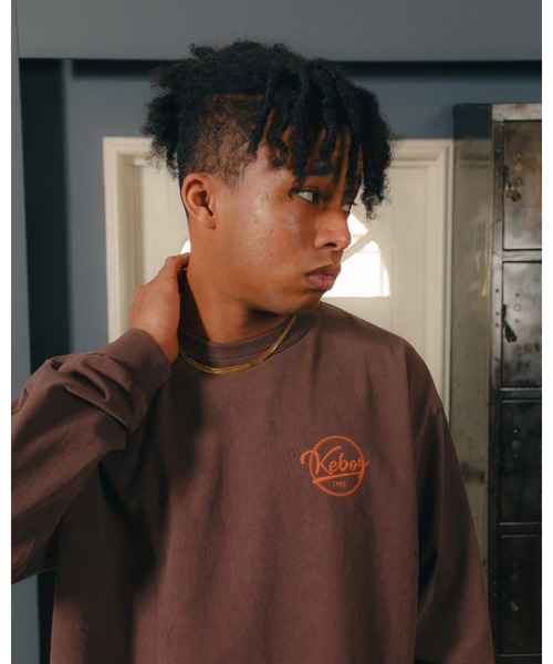 KEBOZ（ケボズ） tシャツ BB WASHED L/S TEE メンズ レディース