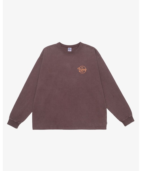 KEBOZ（ケボズ） tシャツ BB WASHED L/S TEE メンズ レディース