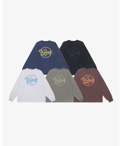KEBOZ（ケボズ） tシャツ BB WASHED L/S TEE メンズ レディース