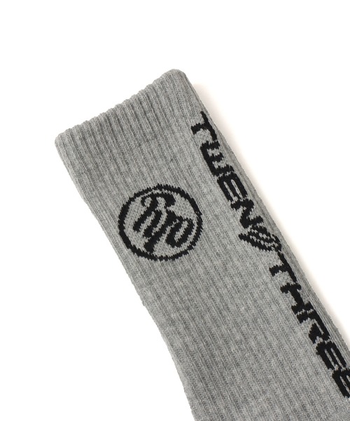 靴下23 TOKYO 23 靴下 TOKYO 23 Line Logo Socks / トウキョウ 23 ライン ロゴ