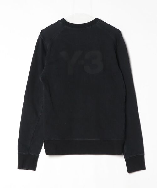 「Y-3」 スウェットカットソー SMALL ブラック メンズの画像