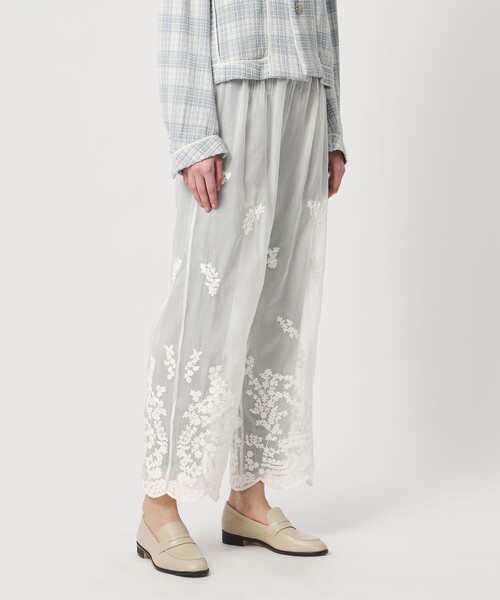 pheeta Stella pants タックレースパンツ Pheeta（フィータ） ワイドパンツ パンツ 「Pheeta」Maria レース