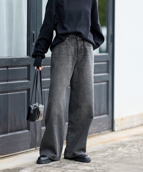 「JOURNAL STANDARD」 デニムパンツ 36 ブルー レディースの画像
