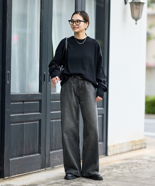 「JOURNAL STANDARD」 デニムパンツ 36 ブルー レディースの画像