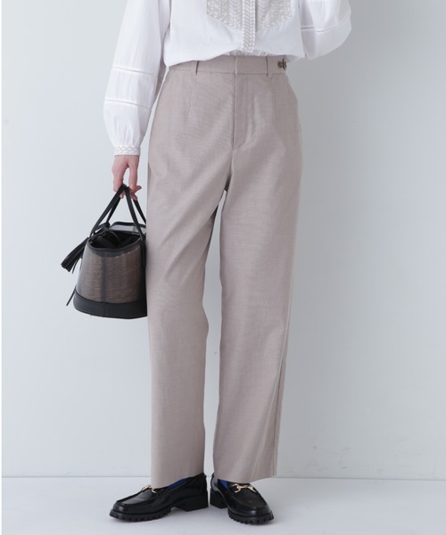 「human woman」 パンツ MEDIUM グレー レディース_1