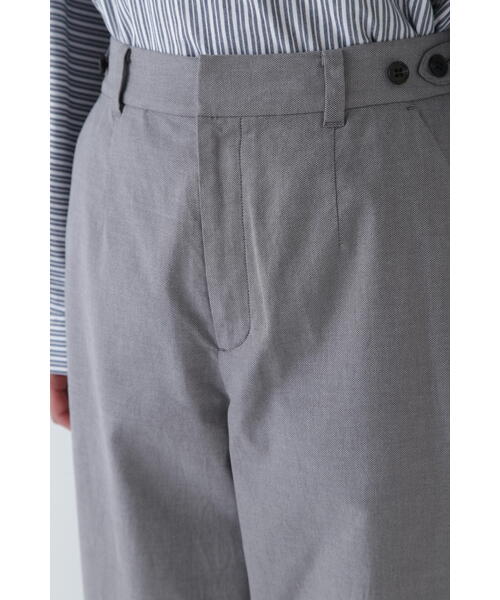 「human woman」 パンツ MEDIUM グレー レディース_7