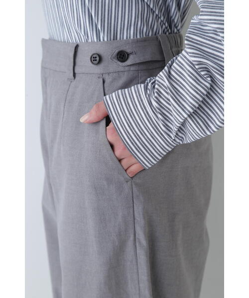 「human woman」 パンツ MEDIUM グレー レディース_8