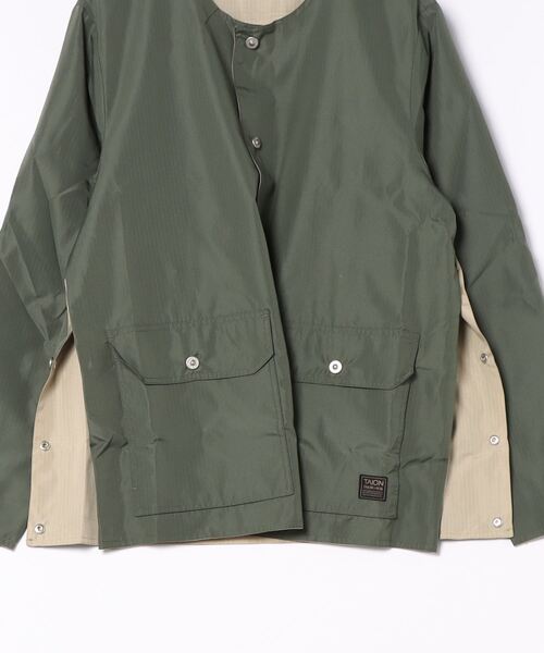 「TAION」 ジャケット LARGE グリーン メンズの画像