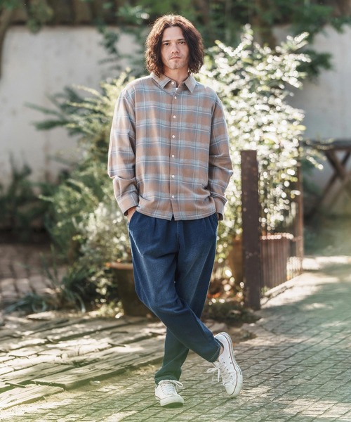 「CAMBIO」 スウェットパンツ M インディゴブルー メンズ_4