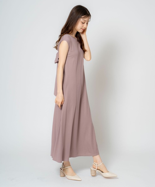 「NOELA」 ノースリーブワンピース M ピンク レディース_画像7