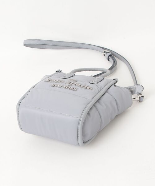 レディース kate spade シルバー2wayバッグ