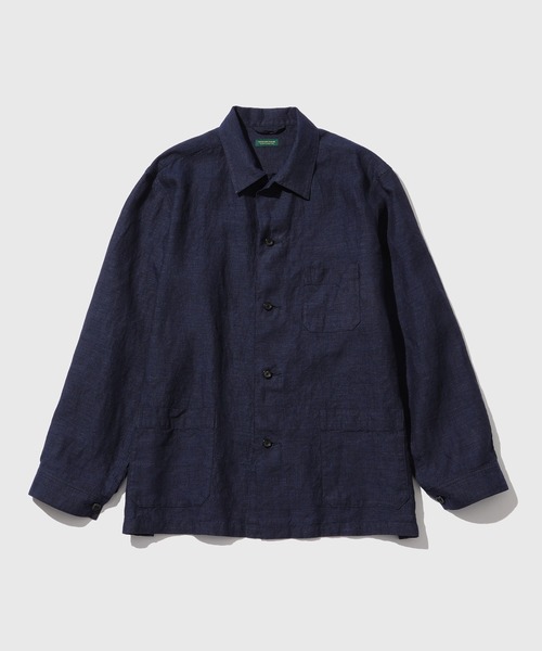 カバーオール LINEN COVERALL メンズの画像