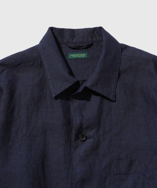 カバーオール LINEN COVERALL メンズの画像