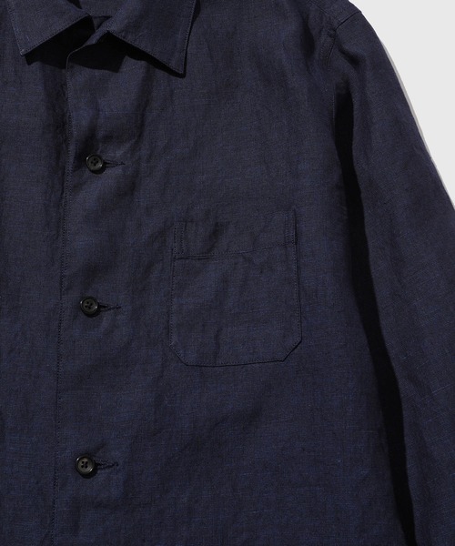 カバーオール LINEN COVERALL メンズの画像