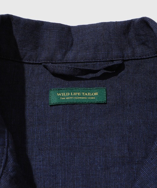 カバーオール LINEN COVERALL メンズの画像