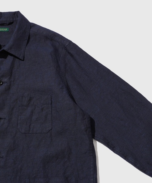 カバーオール LINEN COVERALL メンズの画像