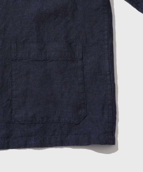 カバーオール LINEN COVERALL メンズの画像