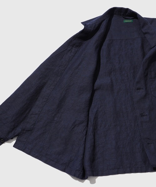 カバーオール LINEN COVERALL メンズの画像