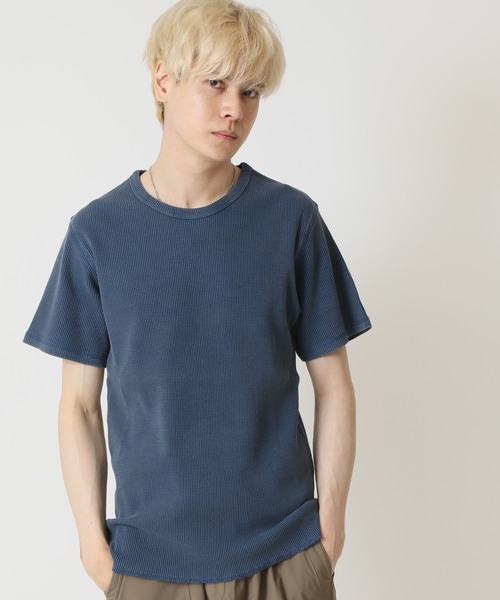 ARCADE（アーケード） ヘンリーネック tシャツ ピグメント加工