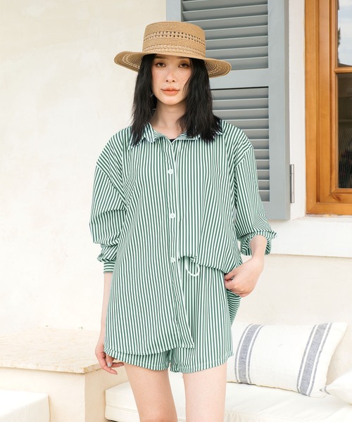 OSYAREVO（オシャレボ） ラッシュガード 水着 レディース 体型カバー